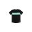 Brompton LC T-shirt - Black/Turkish Green